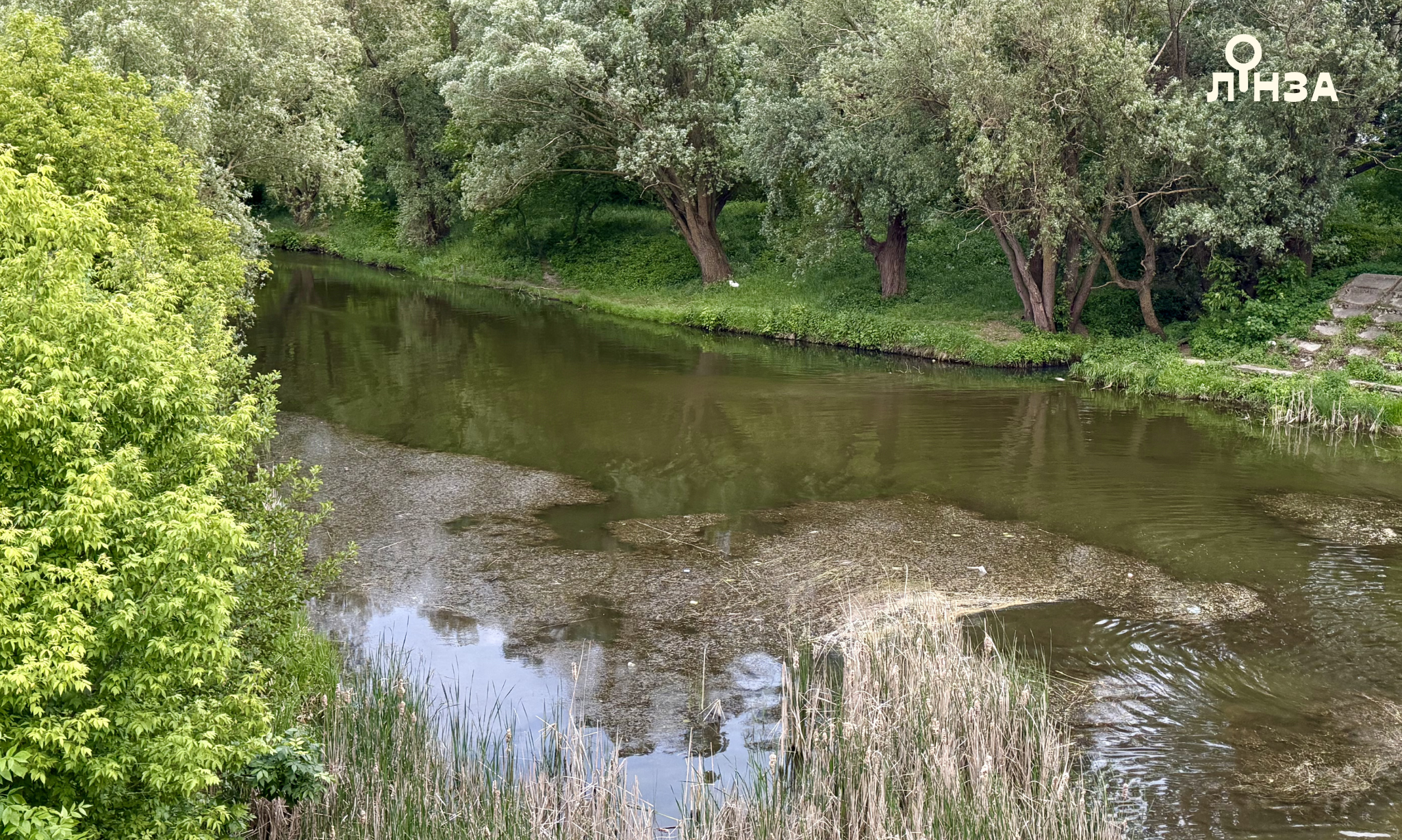 Річка Південний Буг у Хмельницькому. Фото: Лінза
