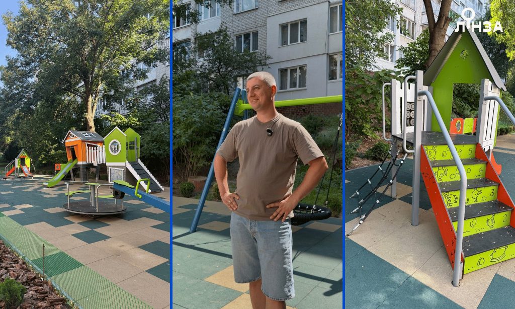Олександр Коропій на майданчику